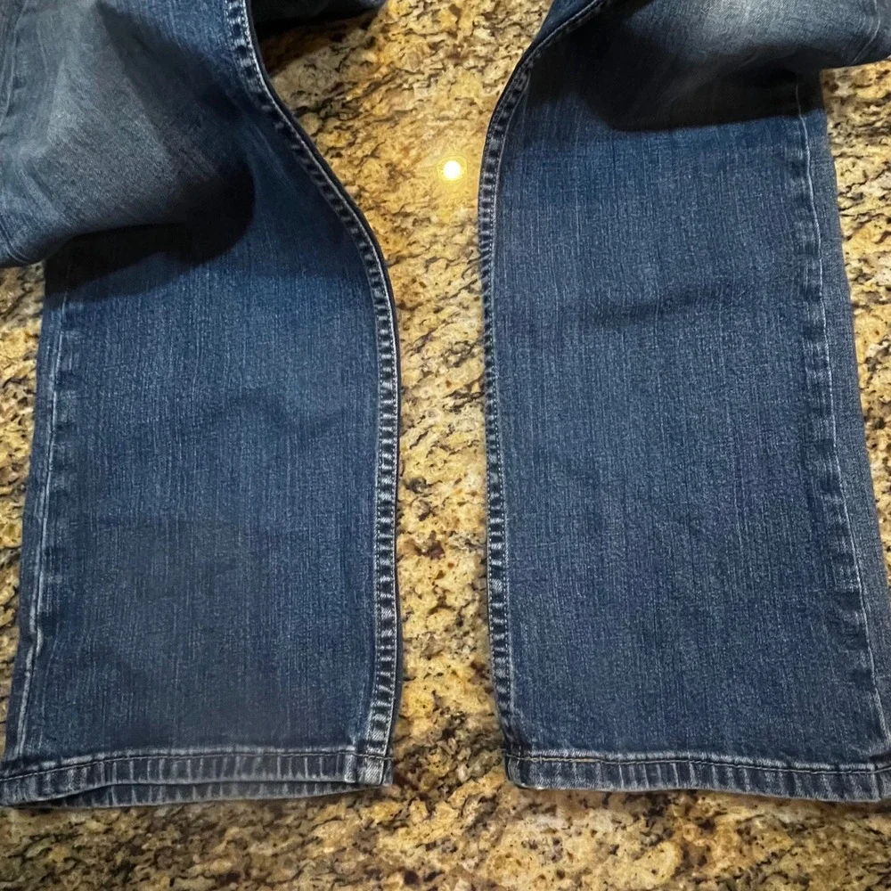 Levi‎ Mens 514 Straight Leg Blue Denim Jeans 36x34 Medium Wash
